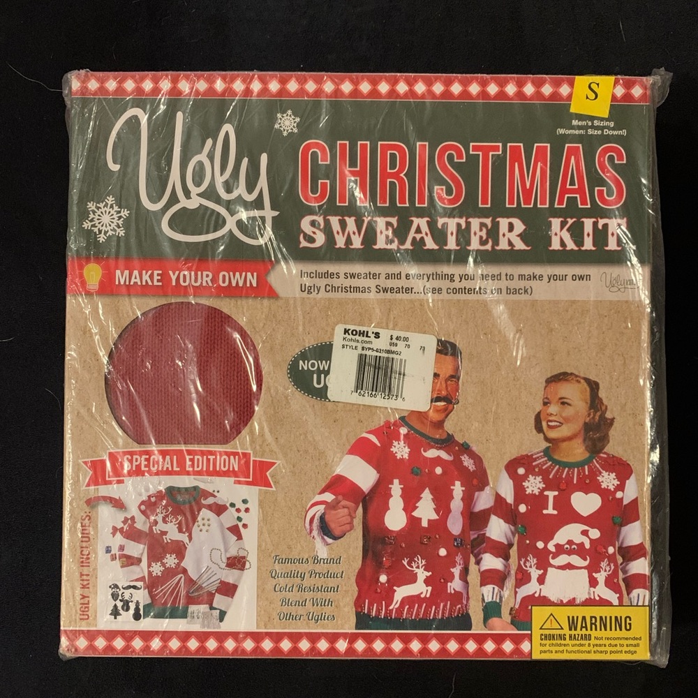 Ugly Christmas/Holiday Sweater Kit
